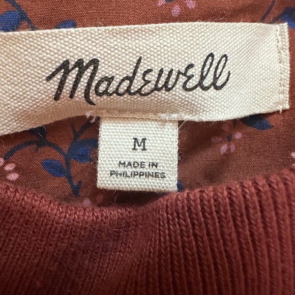 ✨SOLD✨ Madewell (re)sourced sherpa sweatshirt: quilted edition - Picture 4 of 4